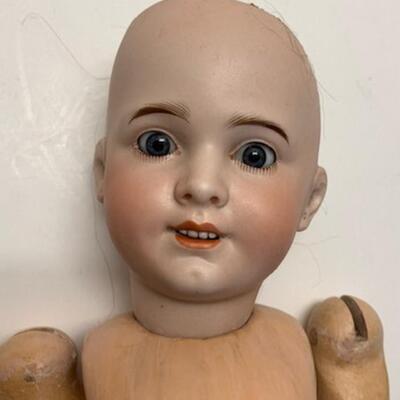 Antique SFBJ 250 Paris Bisque Head Doll 17.5