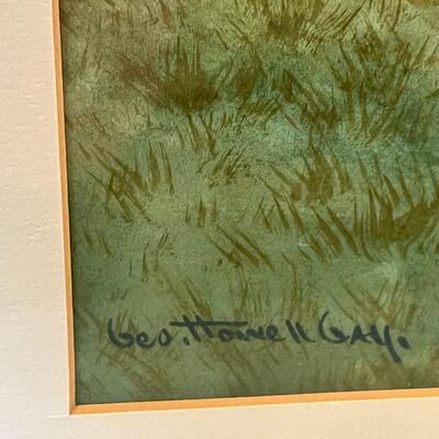 Original Watercolor Painting by George Howell Gay (New York, 1858-1931)