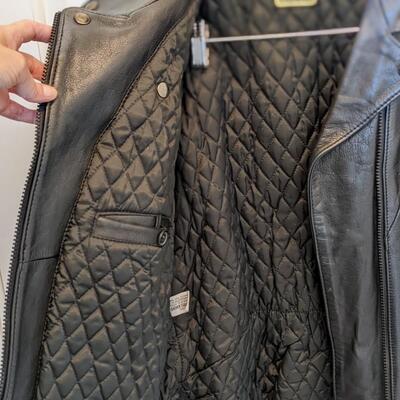 Like New Hein Gericke Medium Leather Jacket