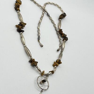 LOT 37: Dreamcatcher Necklace (22