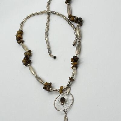 LOT 37: Dreamcatcher Necklace (22
