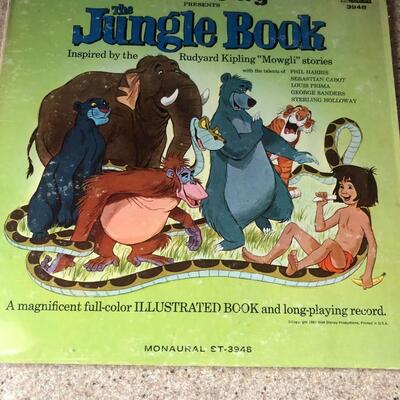 Walt Disney's THE JUNGLE BOOK LP