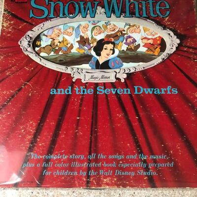Walt Disney's SNOW WHITE LP