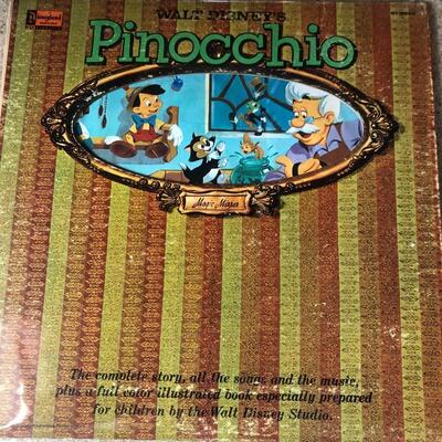 Walt Disney's PINOCCHIO LP
