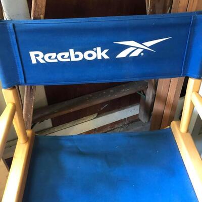 Vintage Rare Wooden Director's Chair by Reebok