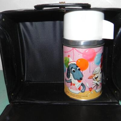 VINTAGE 1963 ALADDIN SHARY LEWIS LUNCHBOX WITH THERMOS & TAGS
