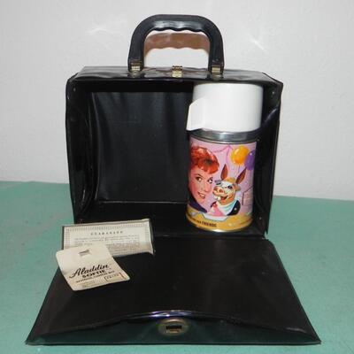 VINTAGE 1963 ALADDIN SHARY LEWIS LUNCHBOX WITH THERMOS & TAGS