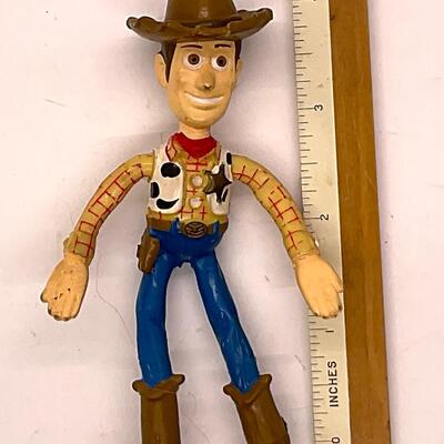 Bendable Woody figure Disney’s Toy Story hero 4” Happy Meal toy