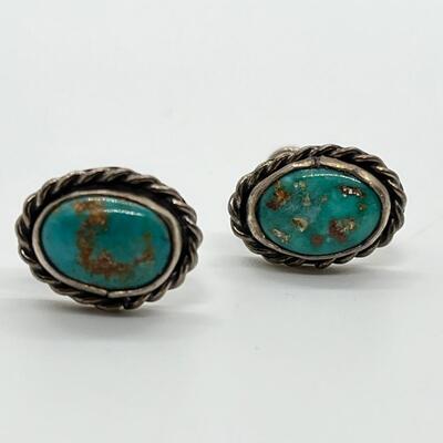 LOT 67: Vintage Sterling Silver Screwback & Clip-On Earrings