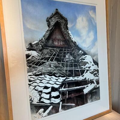 Fantastic Brian Williams House of the Wind Limited Edition Numbered and Signed Lithograph Print