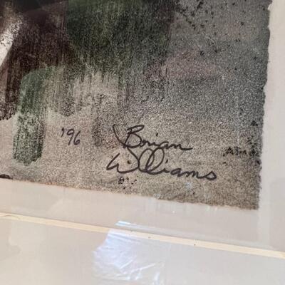 Fantastic Brian Williams House of the Wind Limited Edition Numbered and Signed Lithograph Print