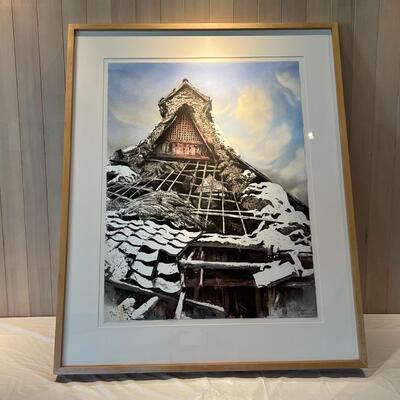 Fantastic Brian Williams House of the Wind Limited Edition Numbered and Signed Lithograph Print