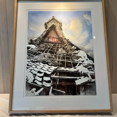 Fantastic Brian Williams House of the Wind Limited Edition Numbered and Signed Lithograph Print