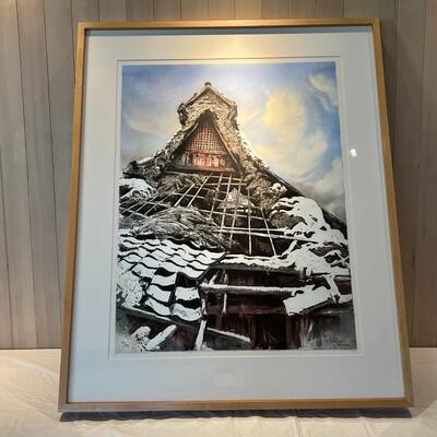 Fantastic Brian Williams House of the Wind Limited Edition Numbered and Signed Lithograph Print