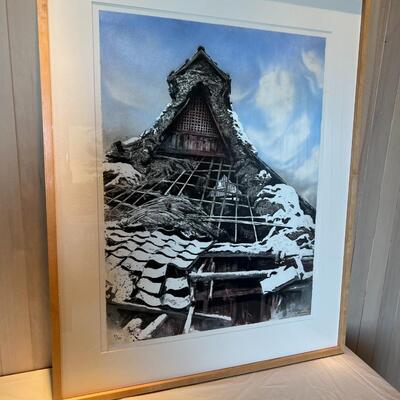 Fantastic Brian Williams House of the Wind Limited Edition Numbered and Signed Lithograph Print
