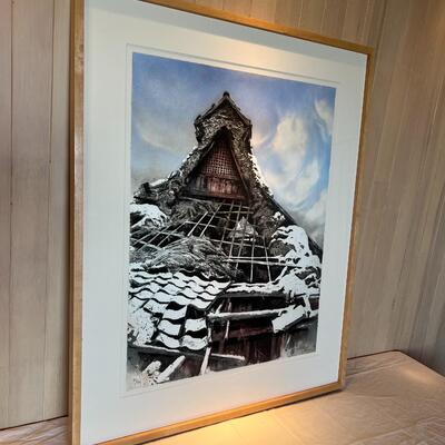 Fantastic Brian Williams House of the Wind Limited Edition Numbered and Signed Lithograph Print