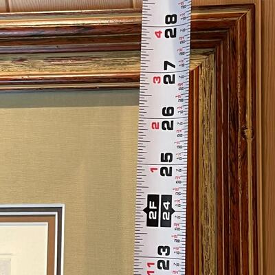 Very Rare Brian Williams A Balmy Day Trial Proof Handpainted Lithograph Print