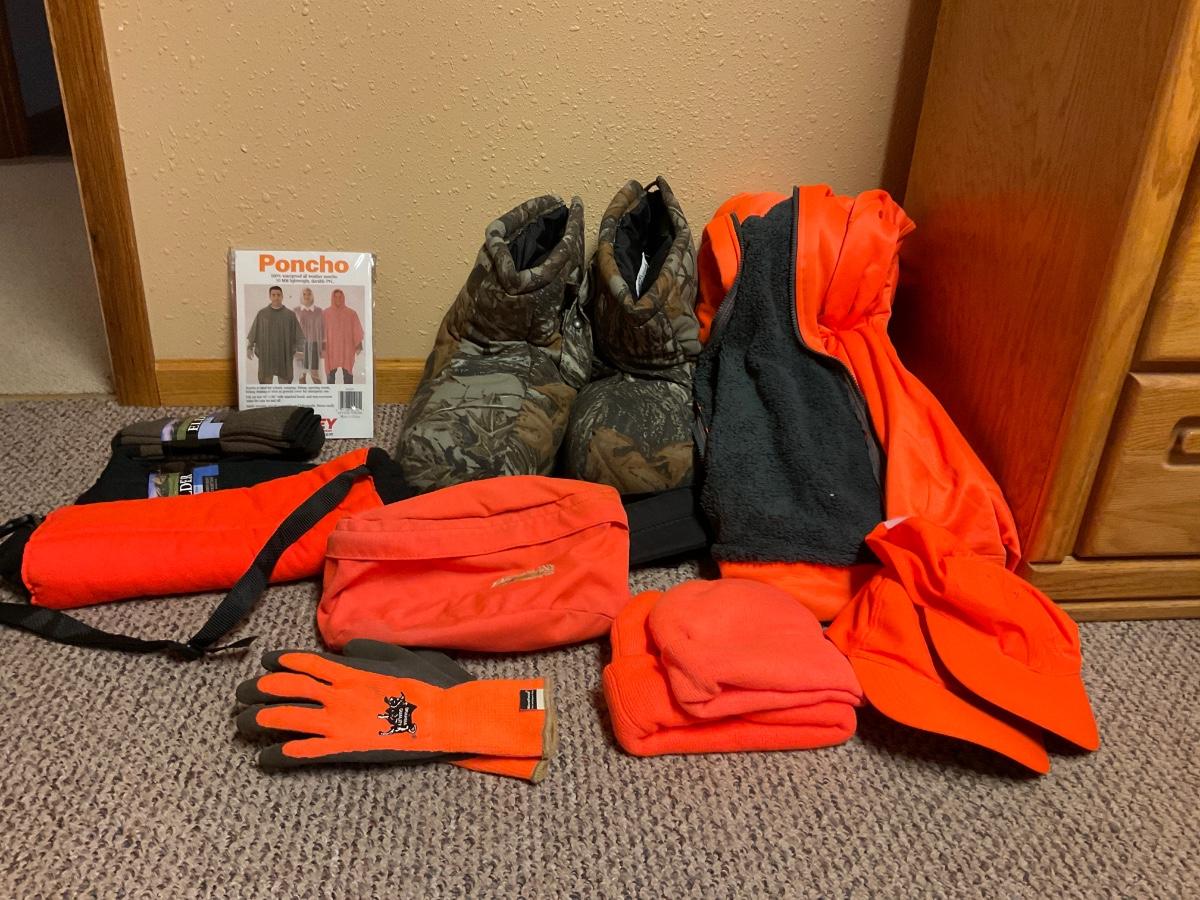 Hunting clothing items