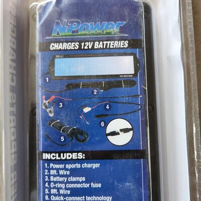 2 solar powered battery chargers