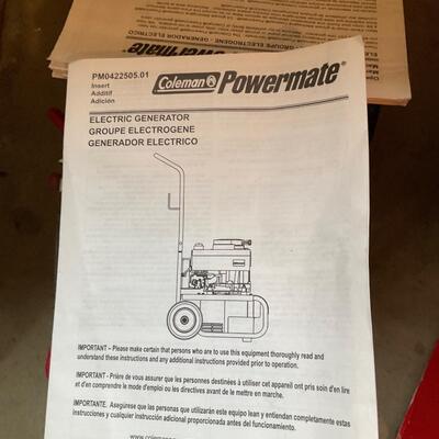Powermate 2500 Electric generator