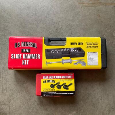 Slide hammer puller kit