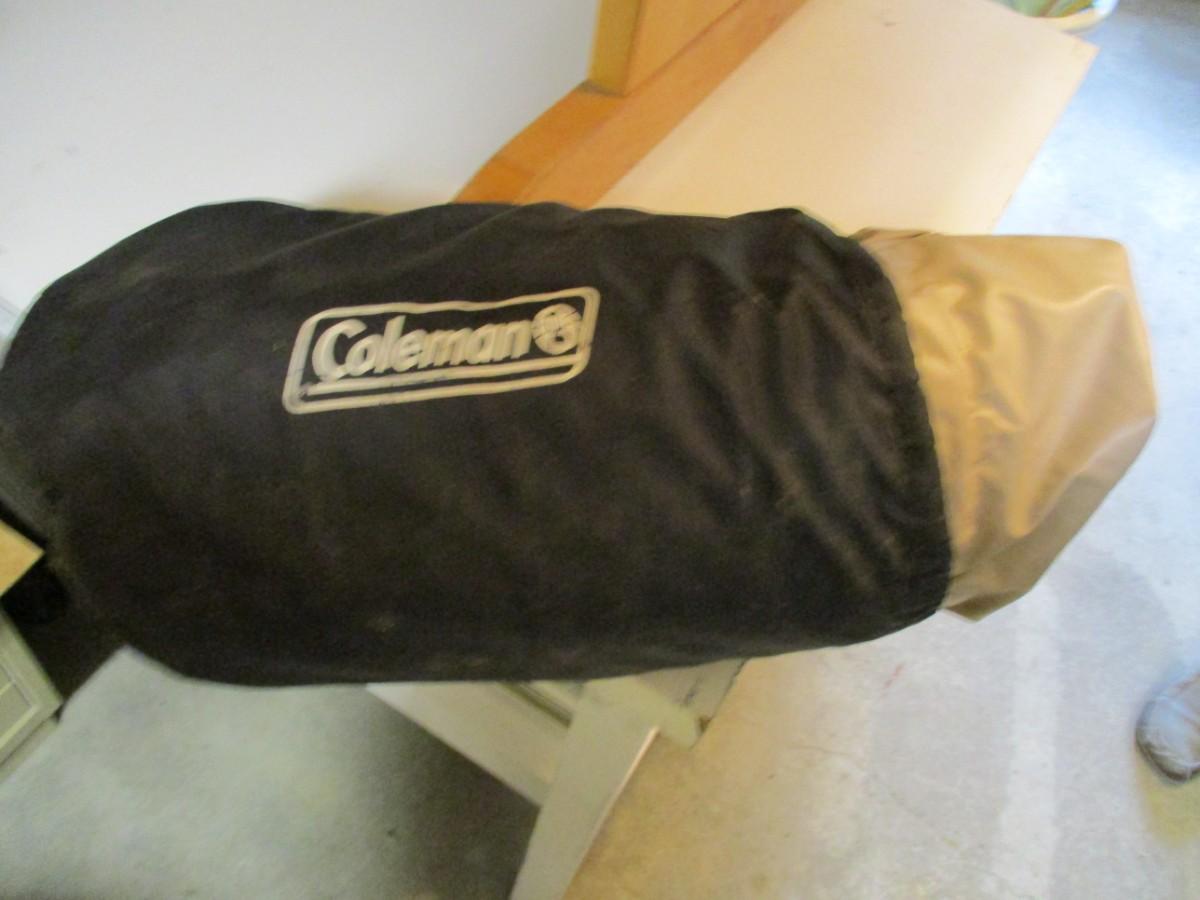 coleman twin size or king size air mattress