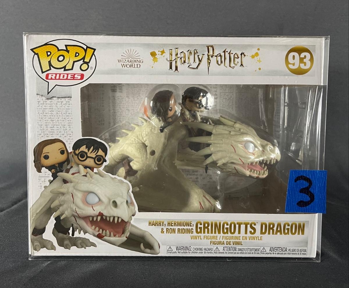 HARRY, HERMIONE \u0026 RON RIDING GRINGOTTS 