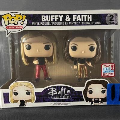 LOT 11: BUFFY & FAITH 2 PACK FUNKO POP