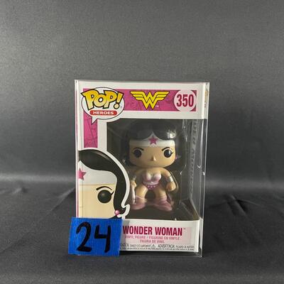 LOT 24: PINK Wonder Woman FUNKO POP