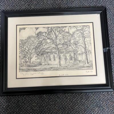 Bethesda Presbyterian Framed Print