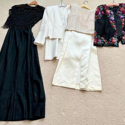 Lot of 4 Vintage Women's Clothing Evan Picone Laurence Kazar and Custom Tailored Size 4 and 6