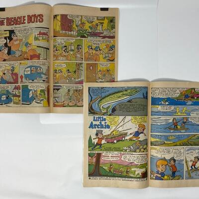 Vintage Walt Disney's Uncle Scrooge and Little Archie Comics