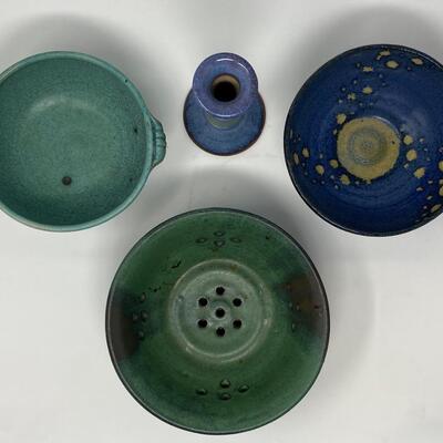 Collection of Signed Studio Pottery 