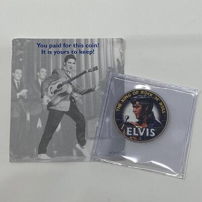 The King of Rock 'N' Roll Elvis Commemorative Coin