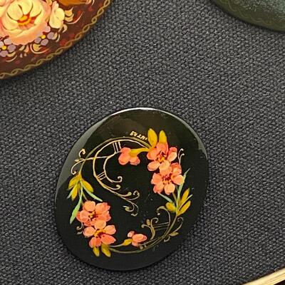 Collection of Hand-Painted Pins