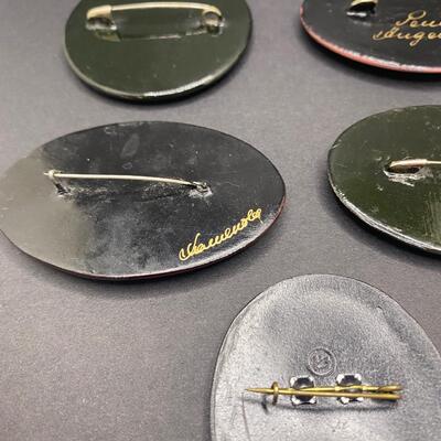 Collection of Hand-Painted Pins
