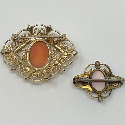 Antique Cameo Brooches