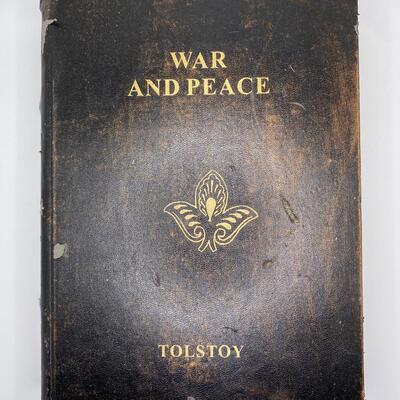 War and Peace Tolstoy Hidden Compartment Books