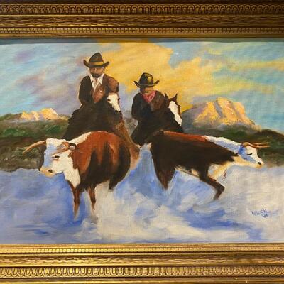 Cowboy Art by Dorothy Walsh