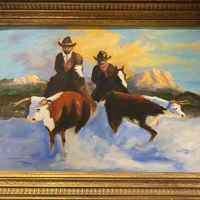 Cowboy Art by Dorothy Walsh