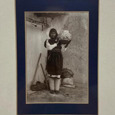 Antique Photograph of Mary Holding Olla by Adam Clark Vroman