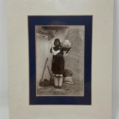 Antique Photograph of Mary Holding Olla by Adam Clark Vroman