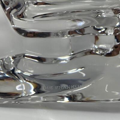 The Franklin Mint Seal and Crystal Sculpture Signed by James Carpenter