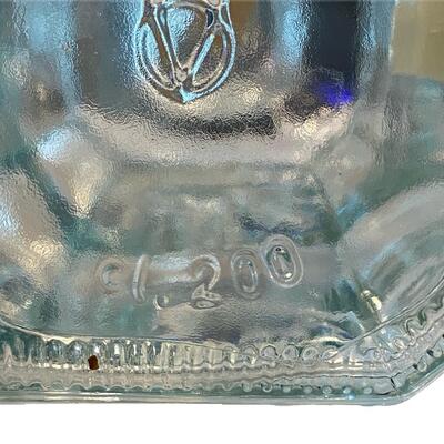 Italian Glass Decanter with Spout