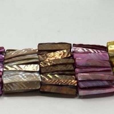 The Mother of Pearl Elastic Bracelet Lot