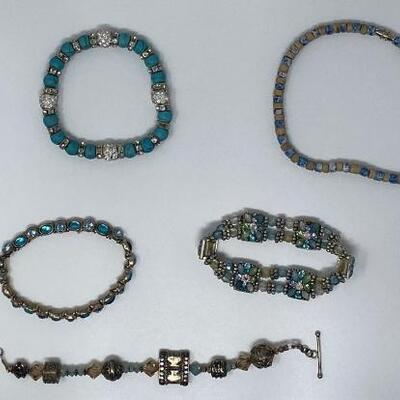 The Blue Bracelet Jewelry Lot