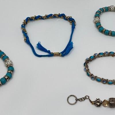 The Blue Bracelet Jewelry Lot