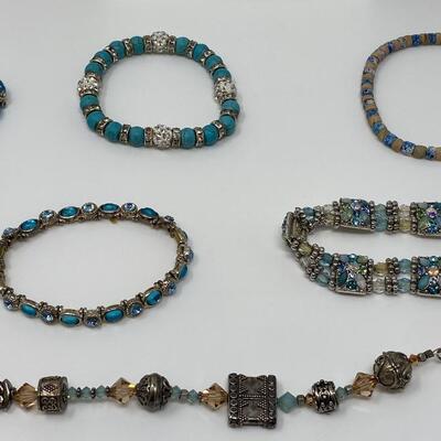 The Blue Bracelet Jewelry Lot