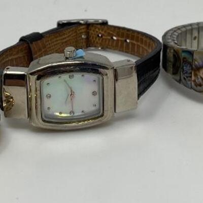 Assortment of Watches Including ExpLrAess (LA Express or Express LA), Mary Kay, Christian Benet, and Peck & Peck