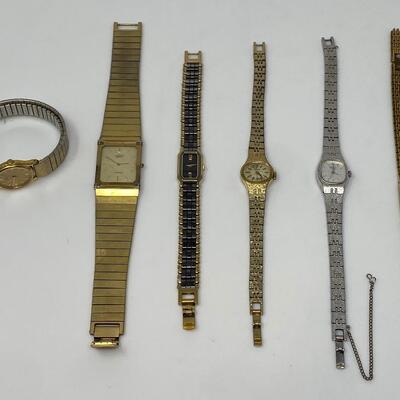 Collection of Vintage Seiko Watches